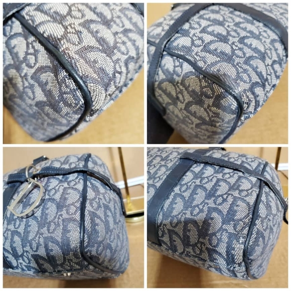 Authentic Christian Dior Trotter Shoulder Bag Diorissimo - Picture 7 of 10